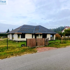 Działka budowlana z rozpoczętą budową domu Uściany Stare