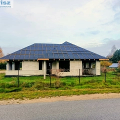 Działka budowlana z rozpoczętą budową domu Uściany Stare