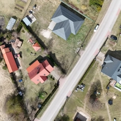 Działka budowlana z rozpoczętą budową domu Uściany Stare