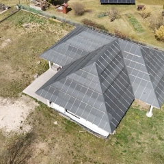 Działka budowlana z rozpoczętą budową domu Uściany Stare