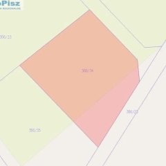 Działka buddowlana Orłowo 1623 m²