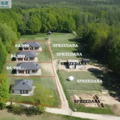 Działki budowlane Kożuchy Małe/Biała Piska