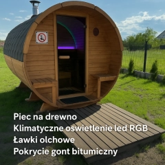 Sauna Jacuzzi Domowe Spa Relax Domek 