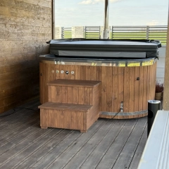 Sauna Jacuzzi Domowe Spa Relax Domek 