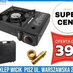 39,99 zł - KUCHENKA TURYSTYCZNA GAZOWA