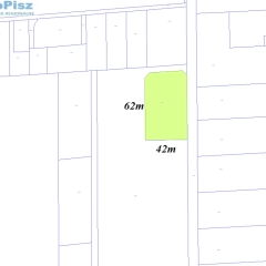 Działka o powierzchni 3000 m² w miejscowości Kwik w gminie Pisz .
