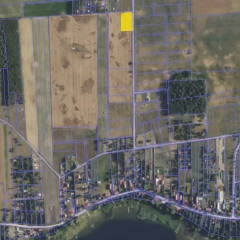 Działka o powierzchni 3000 m² w miejscowości Kwik w gminie Pisz .