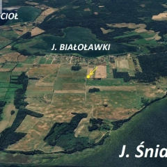 Działka o powierzchni 3000 m² w miejscowości Kwik w gminie Pisz .