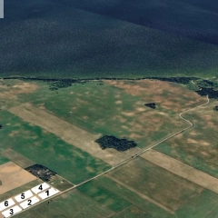 Działki o powierzchni 3000 m² w miejscowości Kwik w gminie Pisz .