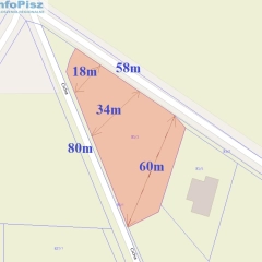  Działka-Łupki 2553 m² POD ZABUDOWĘ MIESZKANIOWO-USŁUGOWĄ