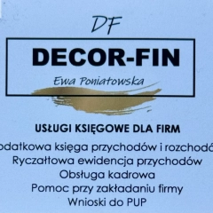 DECOR-FIN – Usługi księgowe dla firm 
