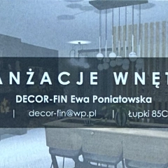 ARANŻACJE WNĘTRZ – DECOR-FIN Ewa Poniatowska