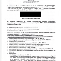 Działka budowlana Orłowo 
