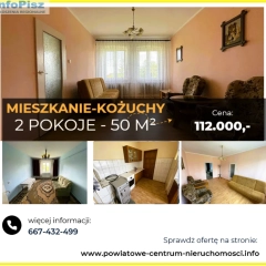 Mieszkanie 2 pokoje, ogródek