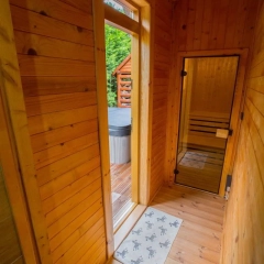 Dom całoroczny w Pilchach z sauną i jacuzzi 