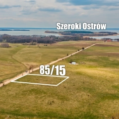 Działka z warunkami zabudowy Zdory Śniardwy Mazury