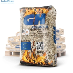 Pellet pelet drzewny GK ENplus A1 15kg 18.00 MJ/kg