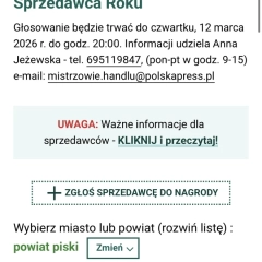 Tytuł Sprzedawcy Roku 