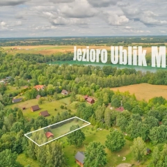 Działka z altaną w Ubliku bliżko plaży mpzp