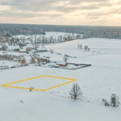 Działka z warunkami zabudowy – Wólka, Mazury