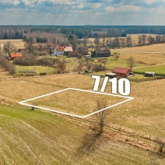 Działka z warunkami zabudowy – Wólka, Mazury