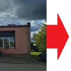 Budynek 116 m² z potencjałem na nowoczesny dom mieszkalny