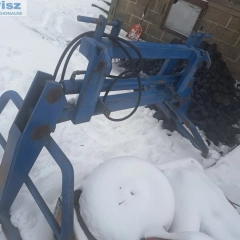 wycinak kiszonek pirannia do ladowarki i chwytak kostek,bel/rozsiewacz amazone