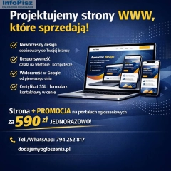Strona internetowa od 590 zł 