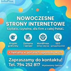 Strona internetowa od 590 zł 