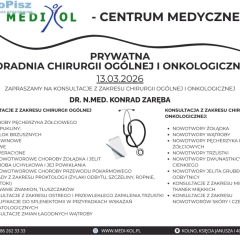 Prywatna poradnia chirurgii ogólnej i onkologicznej - MEDI-KOL - Centrum Medyczne | Kolno