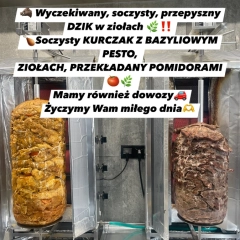 Dzień dobry w piątek 🤗 Moi drodzy dzisiaj mamy dla Was MIĘSKO SPECJALNE‼️ 🐗 Wyczekiwany, soczysty, przepyszny DZIK W ZIOŁACH🌿‼️ 🍗KURCZAK Z PESTO 