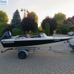 Łódź motorowa Driver 440 20HP 4T z przyczepką