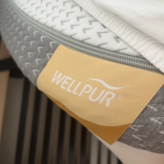 Łóżko 160x200 z materacem i nakładka 