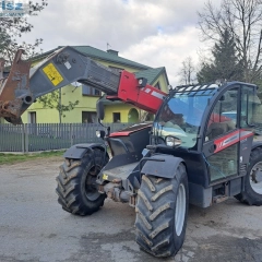 ładowarka teleskopowa 2014r/jak bobcat