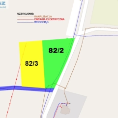 Działki  3000 m²  w-z
