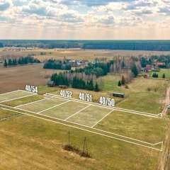 Działki na Mazurach Wejsuny | blisko jezior i natury, 600 m do plaży