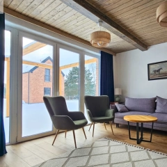 Dom całoroczny na Mazurach - Pilchy, blisko jeziora