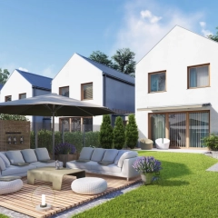 NOWOCZESNE DOMY Z GARAŻEM I POMPĄ CIEPŁA – PISZ, UL. REJA