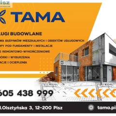 TAMA – Przygotujemy, Wybudujemy, Odnowimy