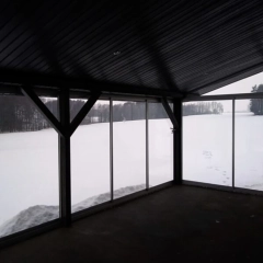 Proste zabudowy tarasów i balkonowe 