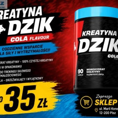 💥 KREATYNA DZIK® – COLA FLAVOUR 💥
