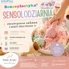 Dzień Dziecka- SENSOPLASTYKA dla dzieci 1-6 lat