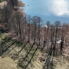 Działka rolna z linią brzegową jeziora Wygryny, gm Ruciane Nida 