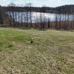 Działka rolna z linią brzegową jeziora Wygryny, gm Ruciane Nida 