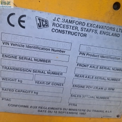 ładowarka JCB/2002rok