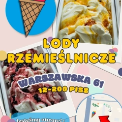 Zapraszamy na lody ! Warszawska 61 Pisz