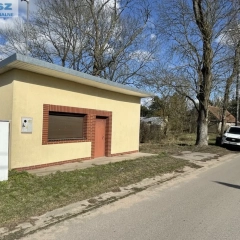 Budynek usługowy w miejscowości Ruda okolice jeziora Roś