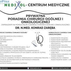 Prywatna poradnia chirurgii ogólnej i onkologicznej w Medi-Kol w Kolnie