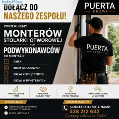 Puerta Drzwi  zatrudni