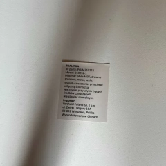 Toaletka z lustrem i schowkiem – biała, styl skandynawski